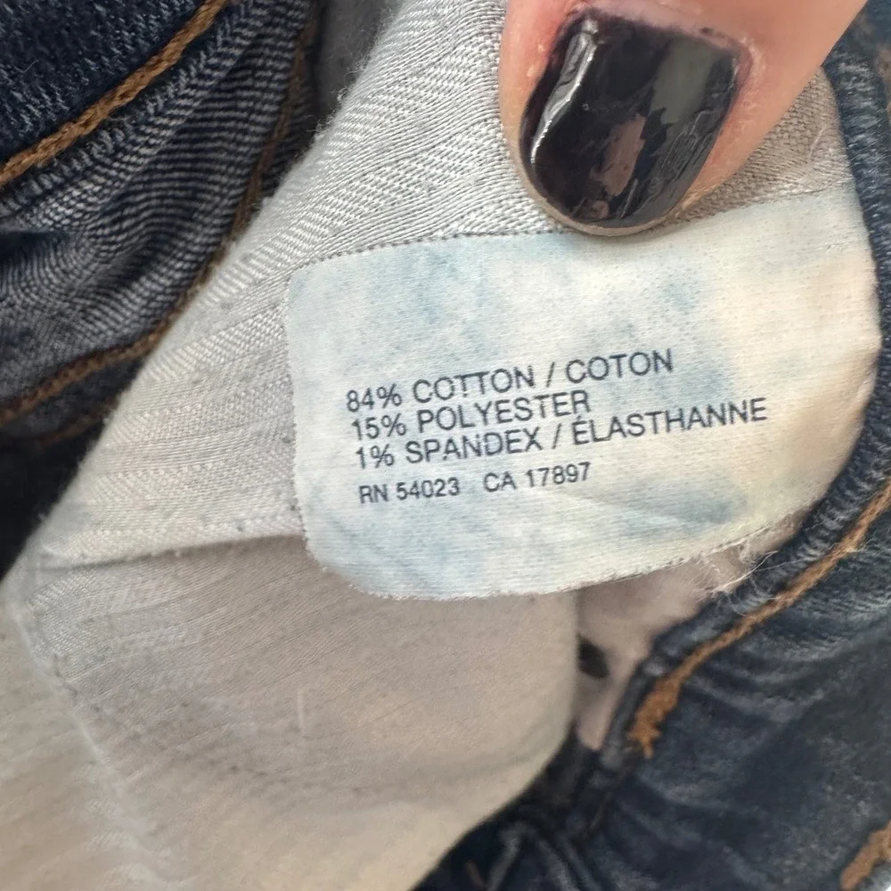 Gap Premium Long and Lean Medium Wash Flare Denim Jeans Womens 4/27R Long